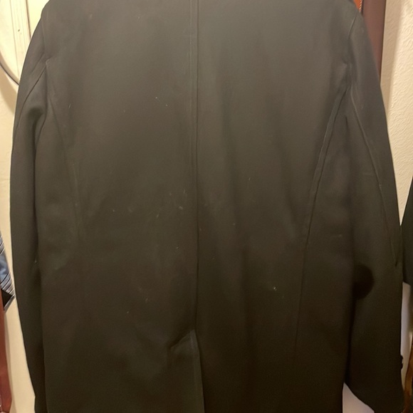 Black Men Wool Coat Express. - Picture 3 of 3